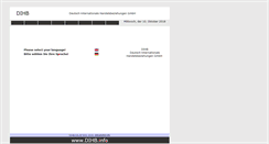 Desktop Screenshot of dihb.info