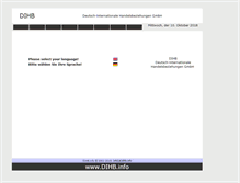 Tablet Screenshot of dihb.info